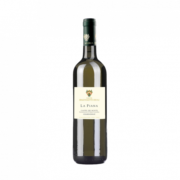Castel del Monte Bianco 2020 Chardonnay: 100 % Temperatura di servizio: 7-8° C. Alcol svolto: 12% vol